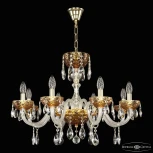 Подвесная люстра Bohemia 5417 5417/8/240 G Amber/M-1F