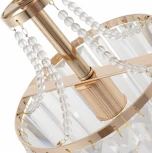 Подвесная люстра хрустальная на штанге Arte Milano Sorrento-1009 371009/1/50/200 GD (220V)