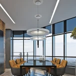 Подвесной светильник Spacenet E ImperiumLoft Spacenet01 (177845-26) (LED, 220V, на тросе, круглые, летающая тарелка)