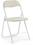 Стул Woodville на металлокаркасе Fold 1 складной beige / white 15479
