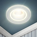 Встраиваемый точечный светильник ЭРА DK90 WH (12V, круглые)