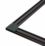 Коннектор питания угловой для ультратонкого шинопровода iLedex Vision48/25 POWER CONNECT 4825-L-TYPE - BK