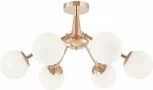 Потолочная люстра на штанге Arte Milano Napoli-8654 338654/6 FGD (220V, шар)