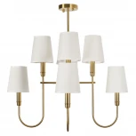 Потолочная люстра на штанге MyFar Gabriel MR2430-8P (220V)