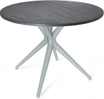 Стол Sheffilton SHT-TU30/TT 90 МДФ серый/каменный уголь