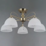 Потолочная люстра на штанге ILLUMICO IL0623-5CSQ-24 AB CAPELLA