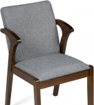 Деревянный стул Woodville Artis cappuccino / grey 15414