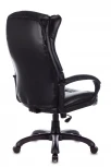 Кресло руководителя Бюрократ CH-879N черный Leather Venge Black эко.кожа крестовина пластик