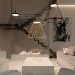 Подвесной светильник Favourite Fibra 4633-6P (LED, 220V, на проводе)