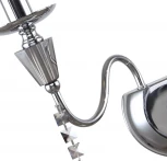 Бра настенное Grace 1053/09/02W (220V, хрусталь, подвески, подсвечник, свеча)