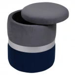 Пуф Dreambag Аризона Серо-Синий 13623