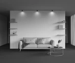 Трековый светильник магнитный 48V Maytoni Alfa S TR132-4-7W-DS-B (LED, круглые)