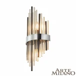 Бра Arte Milano 1A.D170.H450.E14.2 Bk (220V)