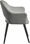 Стул Bradex Home Bruno светло-серый, искусственный мех (RF 0659)