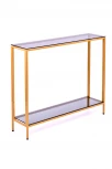 Консольный стол AllConsoles 1082-CG grey золотой