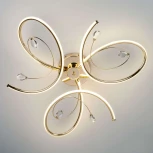 Потолочная люстра Eurosvet Saona 90099/3 золото