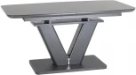 Стол обеденный Stool Group Вильнюс раскладной 160-200*90 серый УТ000035013