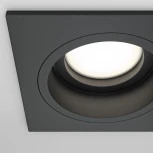 Встраиваемый светильник Atom GU10 1x50Вт Maytoni Technical DL026-2-01B (220V)