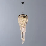 Подвесная люстра Divinare Charlotte 3011/01 SP-11 (220V, хрусталь, на цепи)