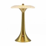 Настольная лампа c зарядкой от USB L'Arte Luce Minteso L64233.70 bronze (LED, диммер)