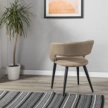 Стул R-Home Hugs beige/черный