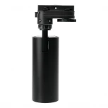 Трековый светильник однофазный Wolta WTL-GU10/01B под лампу GU10 Черный BASIC