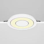 Встраиваемый светильник Maytoni Vector DL102-12W2.7K-W (LED, 220V, круглые)