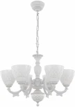 Подвесная люстра Arte Milano AM343837 343837/6 WT+SL (220V, на цепи)