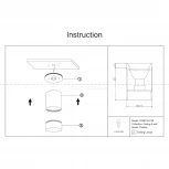 Накладной потолочный светильник Pauline GU10 1x10Вт Maytoni Technical C008CW-01B (220V)