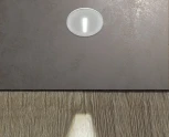 Подсветка для лестниц и ступеней встраиваемая Italline DL 3034 white (LED, 220V, круглые)