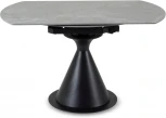 Раскладной обеденный стол Pion ОГОГО Обстановочка! (Керамика/Серый,Черный) арт.926808