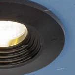 Встраиваемый точечный светильник Elektrostandard 9903 LED 3W COB BK черный (220V)