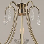 Подвесная люстра Reluce 01666-0.4-05 (220V, подвески, на цепи, подсвечник, свеча)