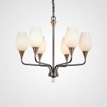 Подвесная люстра ImperiumLoft Viola-Milk01 (181911-26) (220V, на цепи)