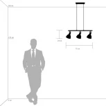 Подвесной светильник Lightstar Acrobata 761134