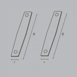 Коннектор/соединитель прямой для шинопровода Levity, 2шт Maytoni Accessories for tracks Levity TRA184C-12S