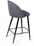 Cтул полубарный Thomas ромб, бархат серый 27 Top Concept 79986