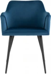 Стул с подлокотниками Stool Group Джоэл велюр синий УТ000036690