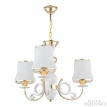 Подвесная люстра Arte Milano Florentia-1097 301097/3 Wh/Gd (220V, на цепи)