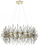 Подвесной светильник Floriane WE119.20.303 Wertmark (220V, хрусталь, на тросе)