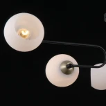 Потолочная люстра на штанге ILLUMICO IL0249-6CSQ-79 BK AB (220V)