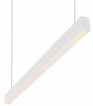 Подвесной линейный светильник светодиодный IP44 Denkirs DK9000 DK9123-WH (220V, на тросе)