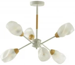 Люстра потолочная Kendra 5210/6C белый, бежевый E14 6*40W