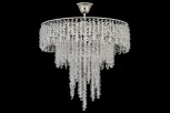Потолочная люстра на штанге Arti Lampadari Napoli E 1.5.46.107 N (220V, хрусталь, круглые)