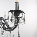 Подвесная люстра Bohemia AL7901 AL79101/8/250 B NB (220V, подвески, на цепи, подсвечник, свеча)