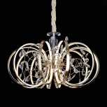 Подвесная люстра ST Luce Ottavo SL923.203.12 (LED, 220V, хрусталь, на цепи)