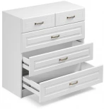 Комод Mobi Ливерпуль 10.103.01 белый / ясень ваниль 494543