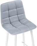 Барный стул Notta Чилли К светло-серый / белый 502081