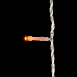 Гирлянда Бахрома 4,9 x 0,5 м Желтая 220В, 240 LED, Провод Прозрачный ПВХ, IP54