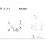 Бра Freya Felisa FR5019WL-01CH